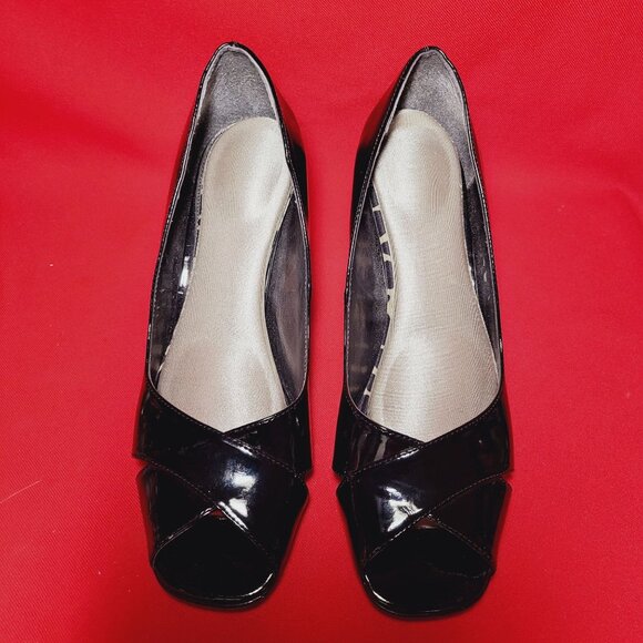 Life Stride Womens Open Toe Heels 8 1/2 M - Picture 1 of 10